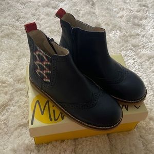 Mini Boden Chelsea Shoes Navy Size 31